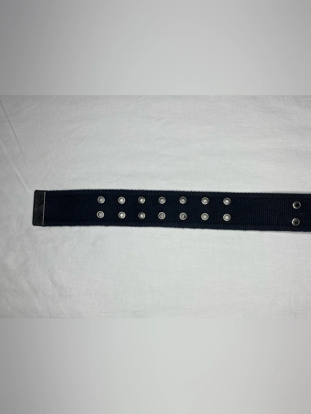 Double Prong Canvas Belt Heavy Duty Military Grommets